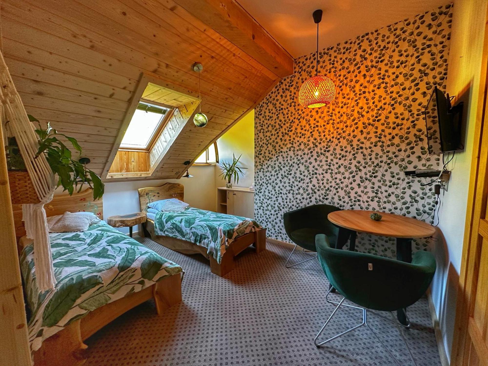 Dziejba Lesna Apartamenty &Spa - Piekne I Nowe Apartamenty I Domek, Sauna I Jacuzzi - W Cenie I Na Wylacznosc, 1 Km Od Stoku Jaworki Szoba fotó