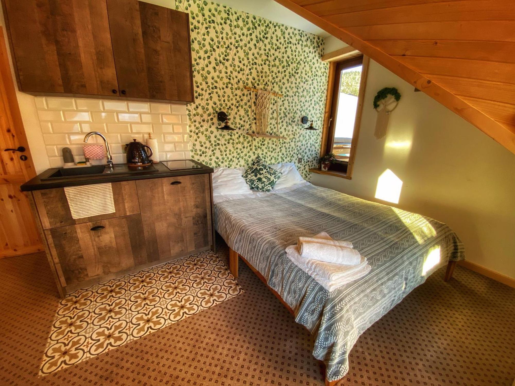 Dziejba Lesna Apartamenty &Spa - Piekne I Nowe Apartamenty I Domek, Sauna I Jacuzzi - W Cenie I Na Wylacznosc, 1 Km Od Stoku Jaworki Szoba fotó